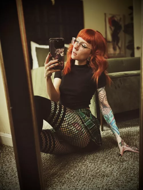 I love feeling like a naughty school girl 