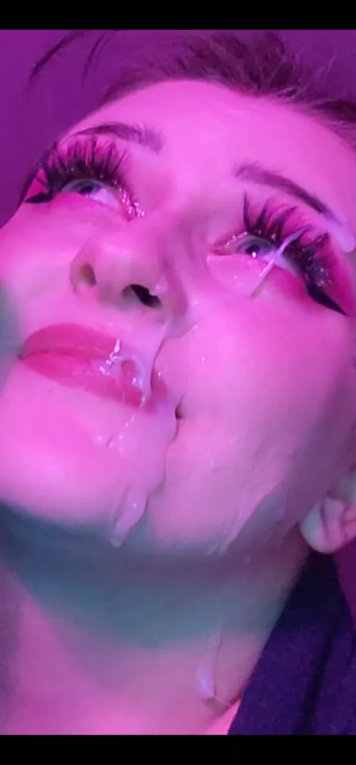 I told him anywhere but my eyes 