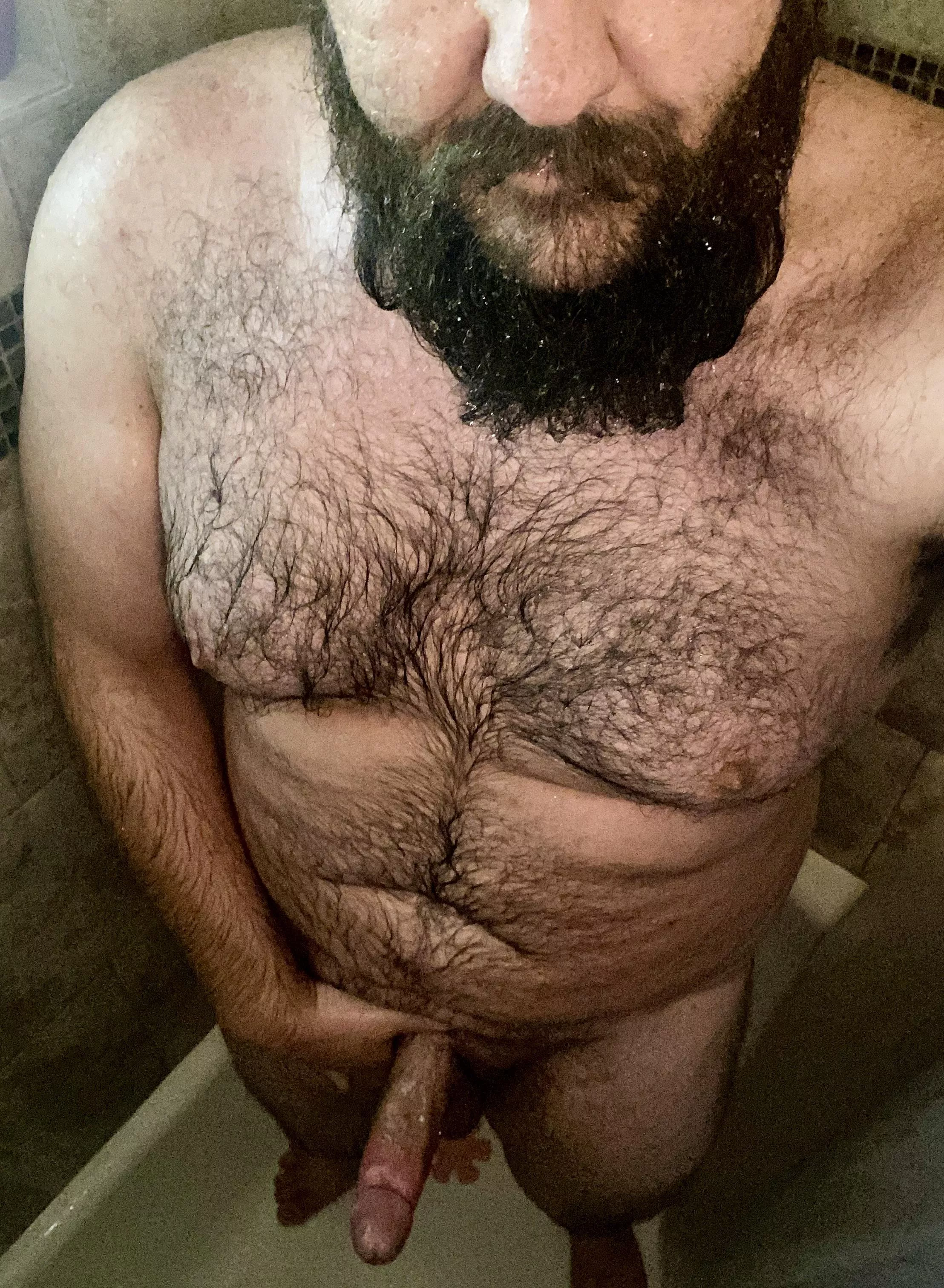 I’m going to bend you over when we shower