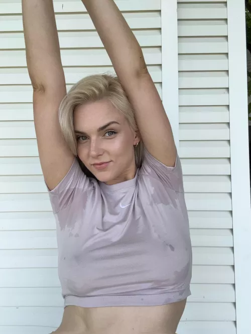 It's getting hot outside for a workout