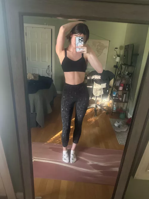 Just finished stretching before bed