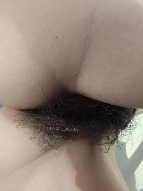 might as well lick it since you're down there already