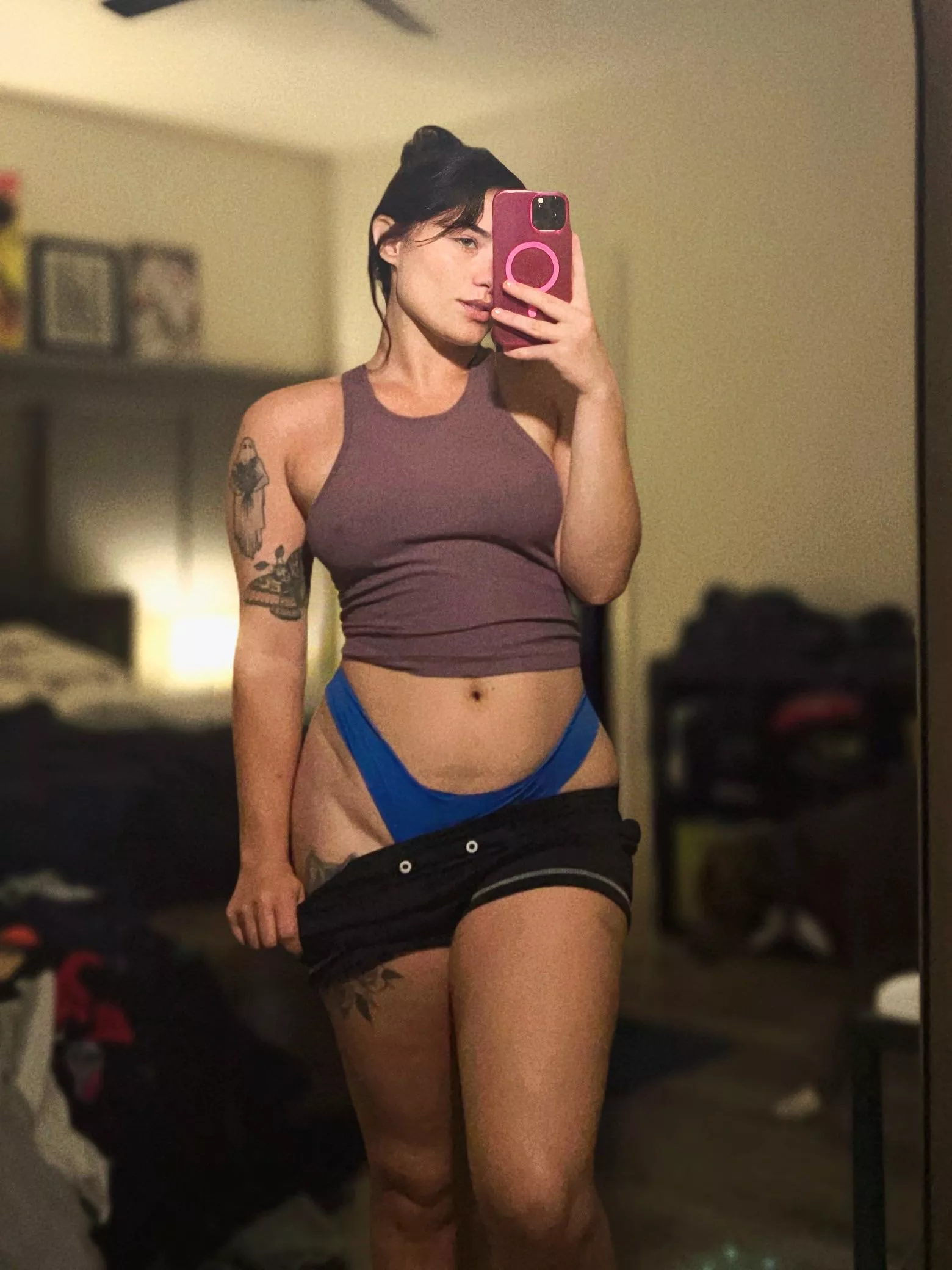 My nips get hard any time a camera is pointed at me… 