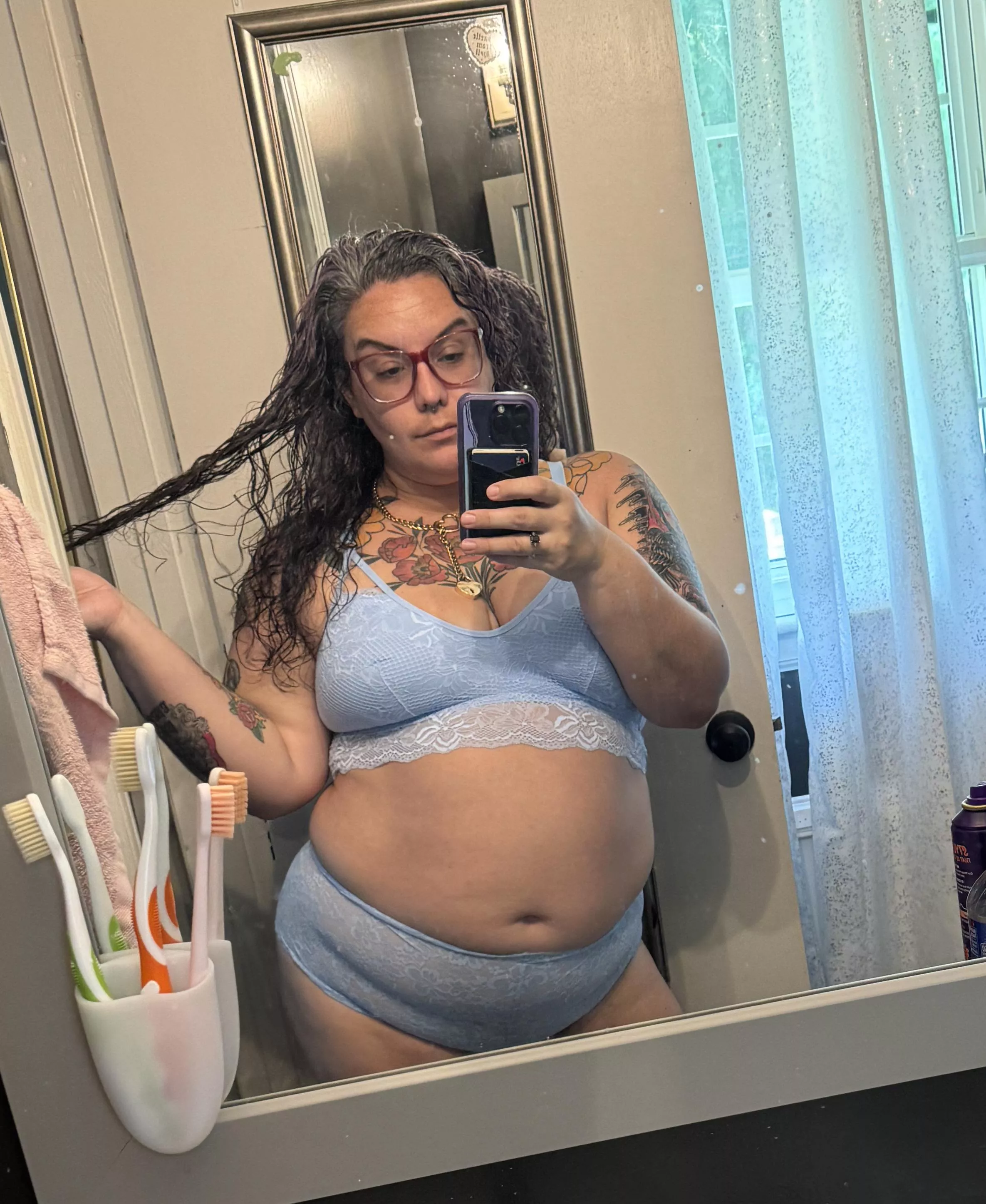 Periwinkle Matching Lace