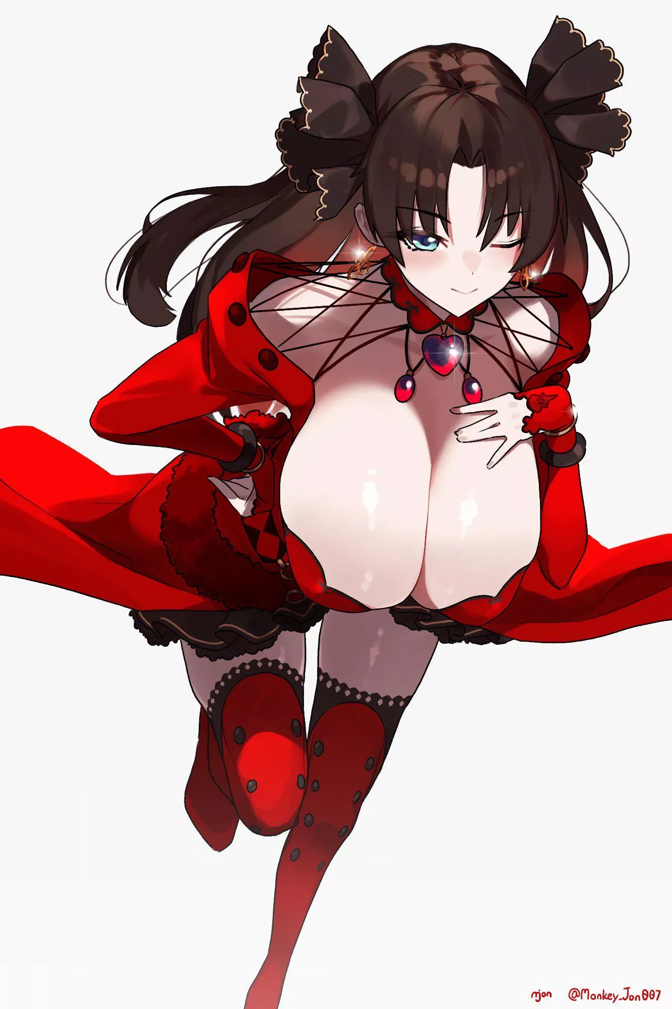 Rin but with slightly bigger boobs