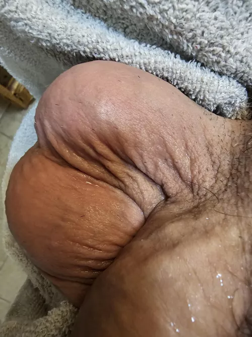 Shaved and moisturized 
