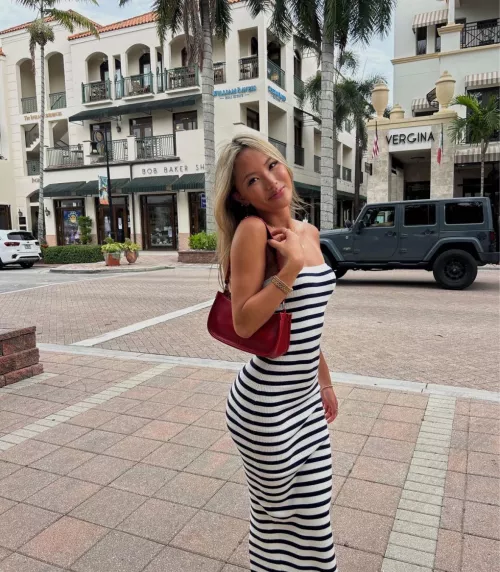 Striped dress