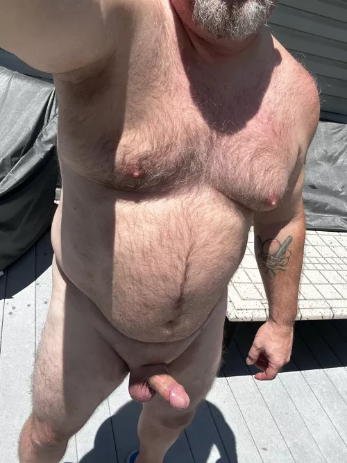 Sun feels nice and warm