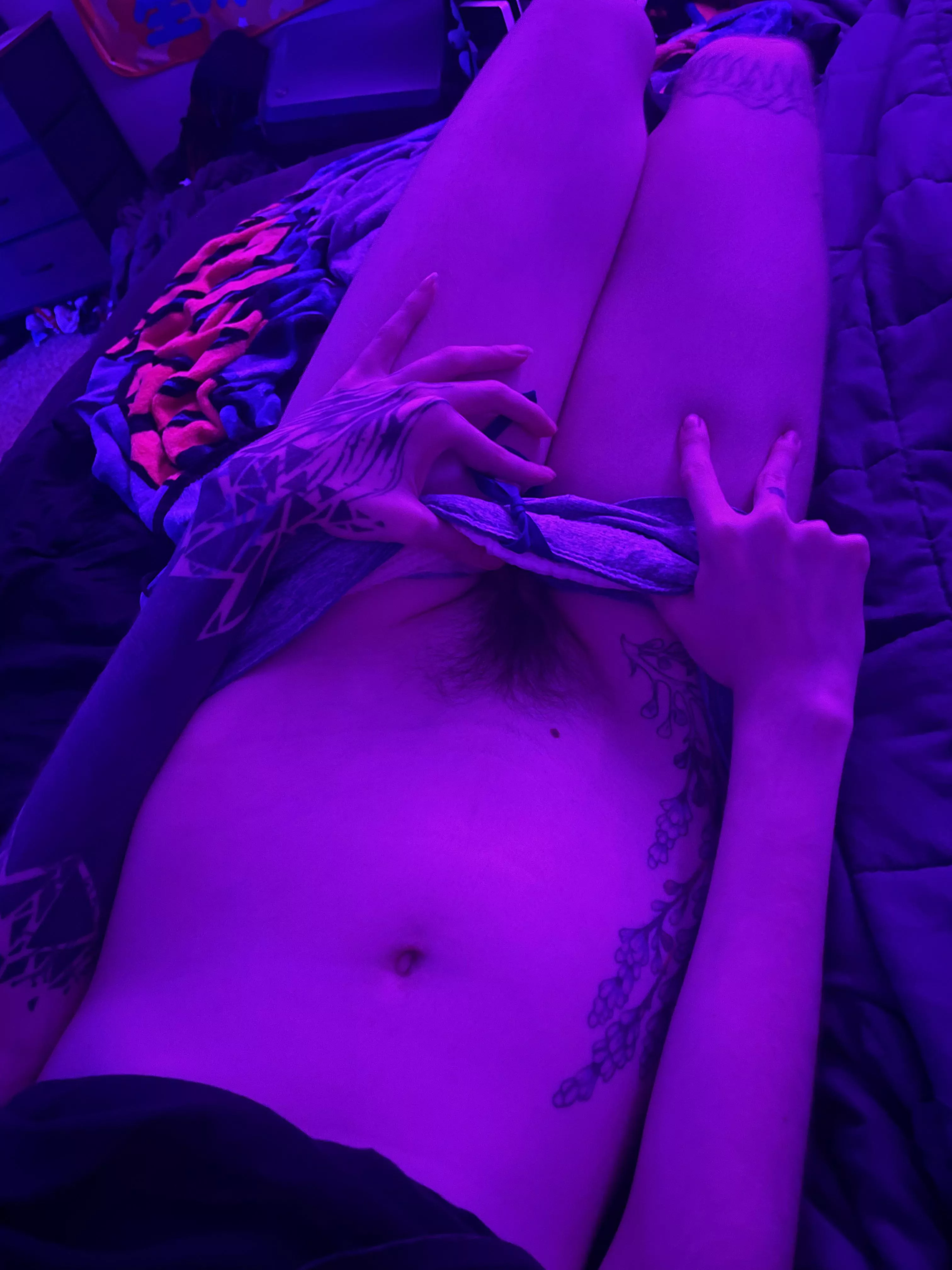 The surprise I was hiding all night 