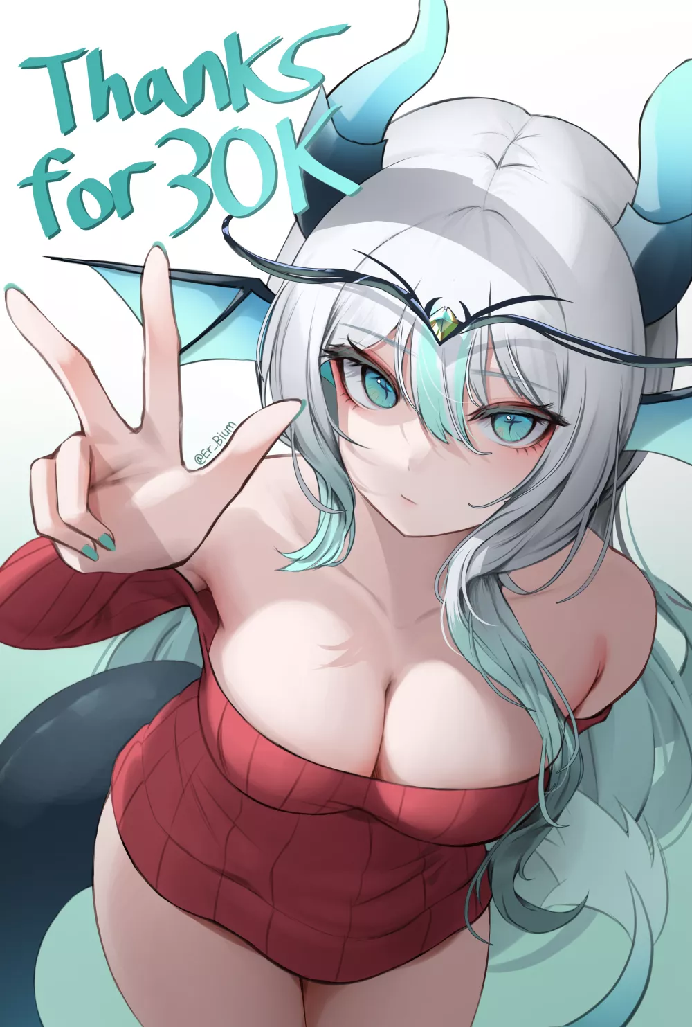 thiccc & cute dragon girl Arnella [original]