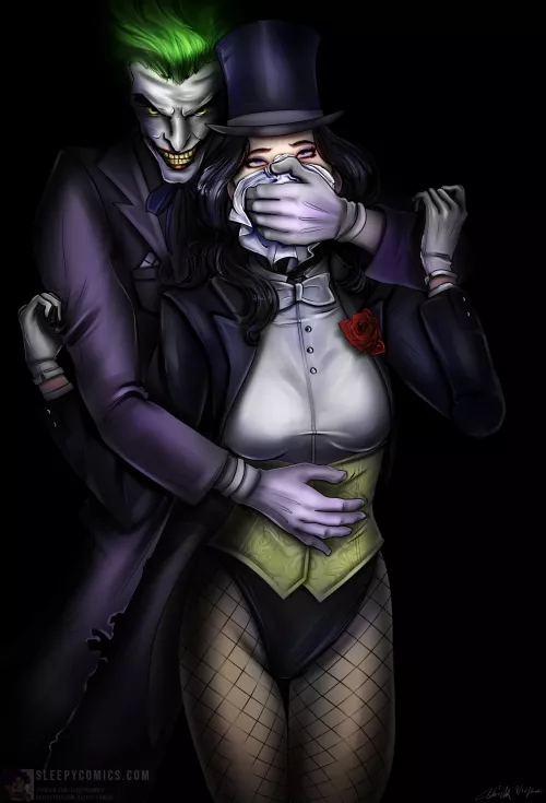 Zatanna Chloroformed by The Joker by sleepycomics