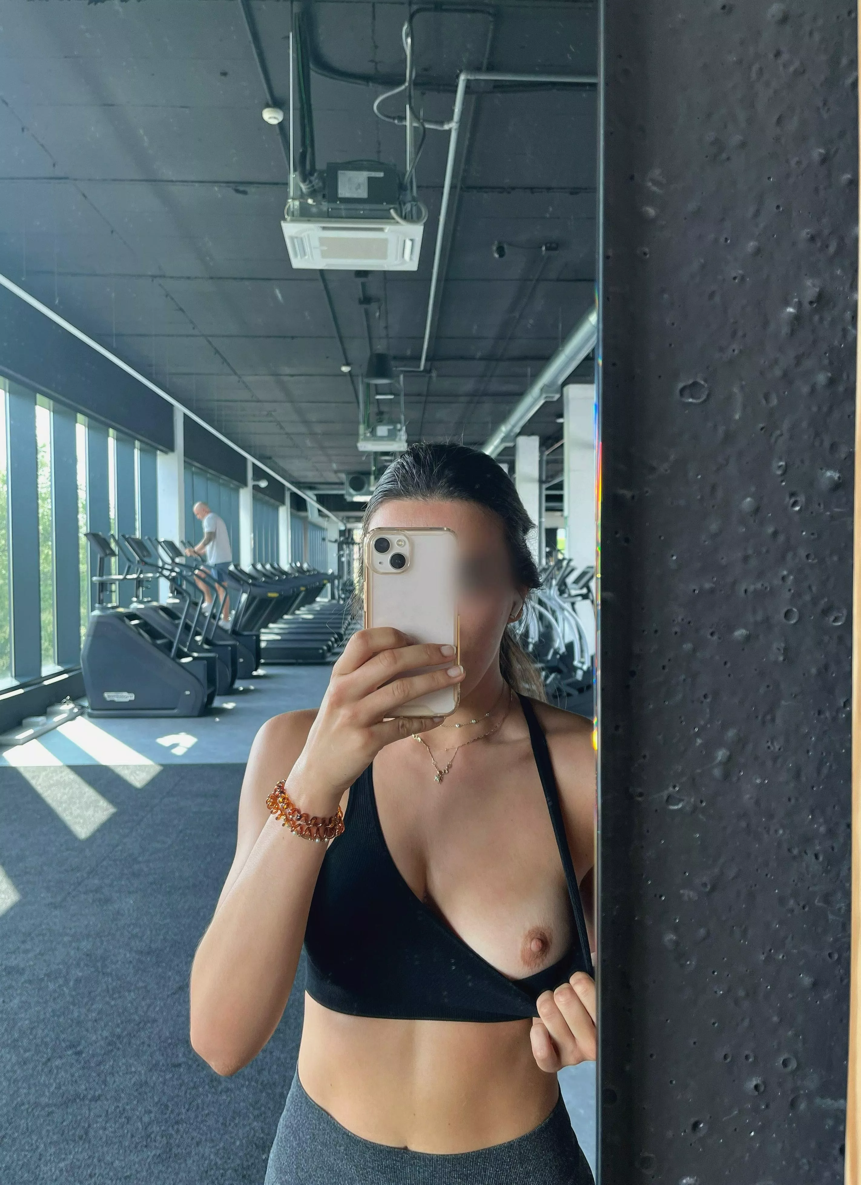 Are you willing to take the risk of fucking me in the gym?