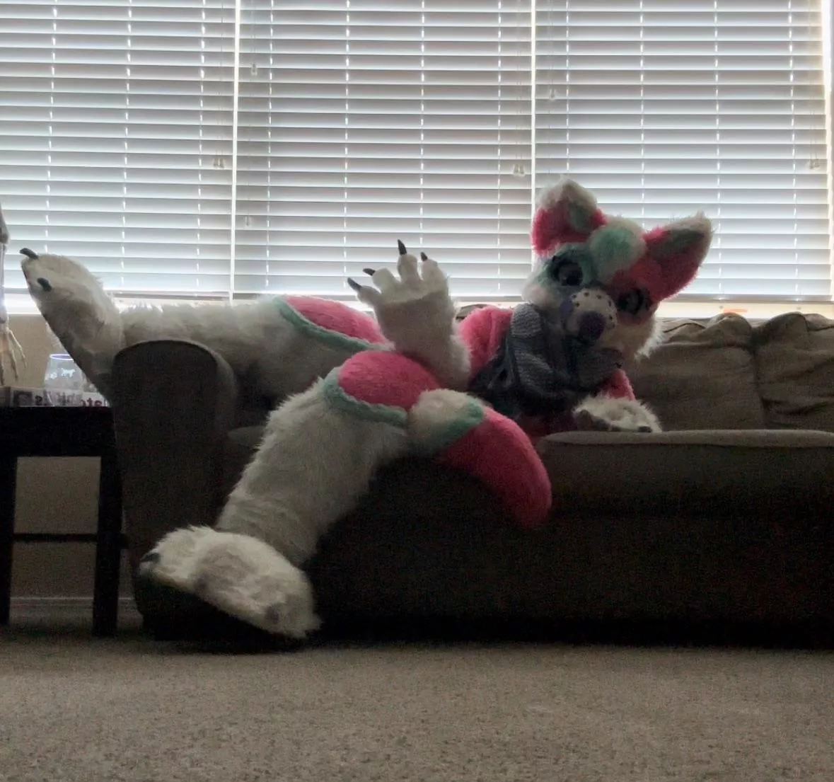Couch potatoes always have the best fursuit Fridays 😪