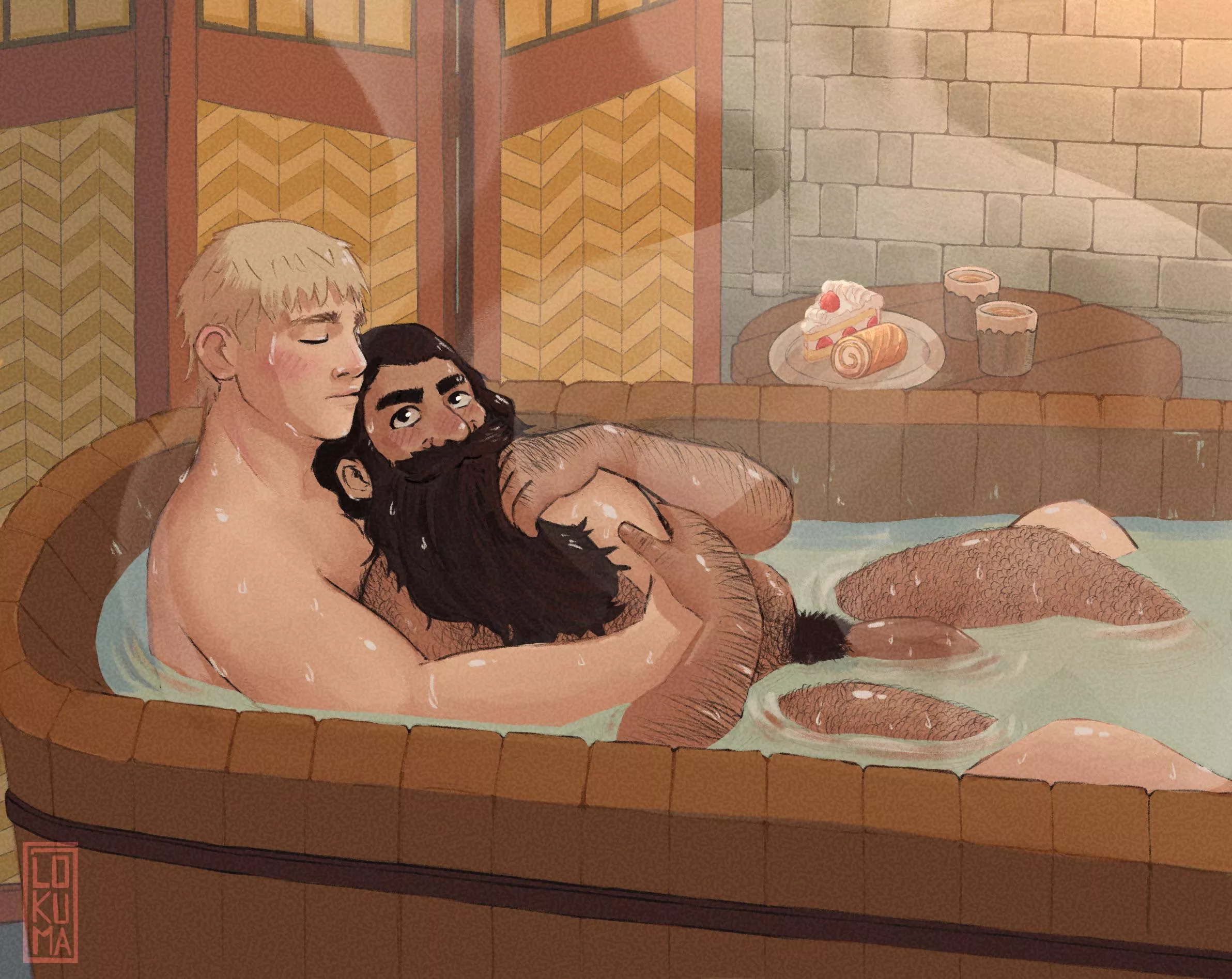 Delicious in Dungeon, art by me (Lokuma_art)