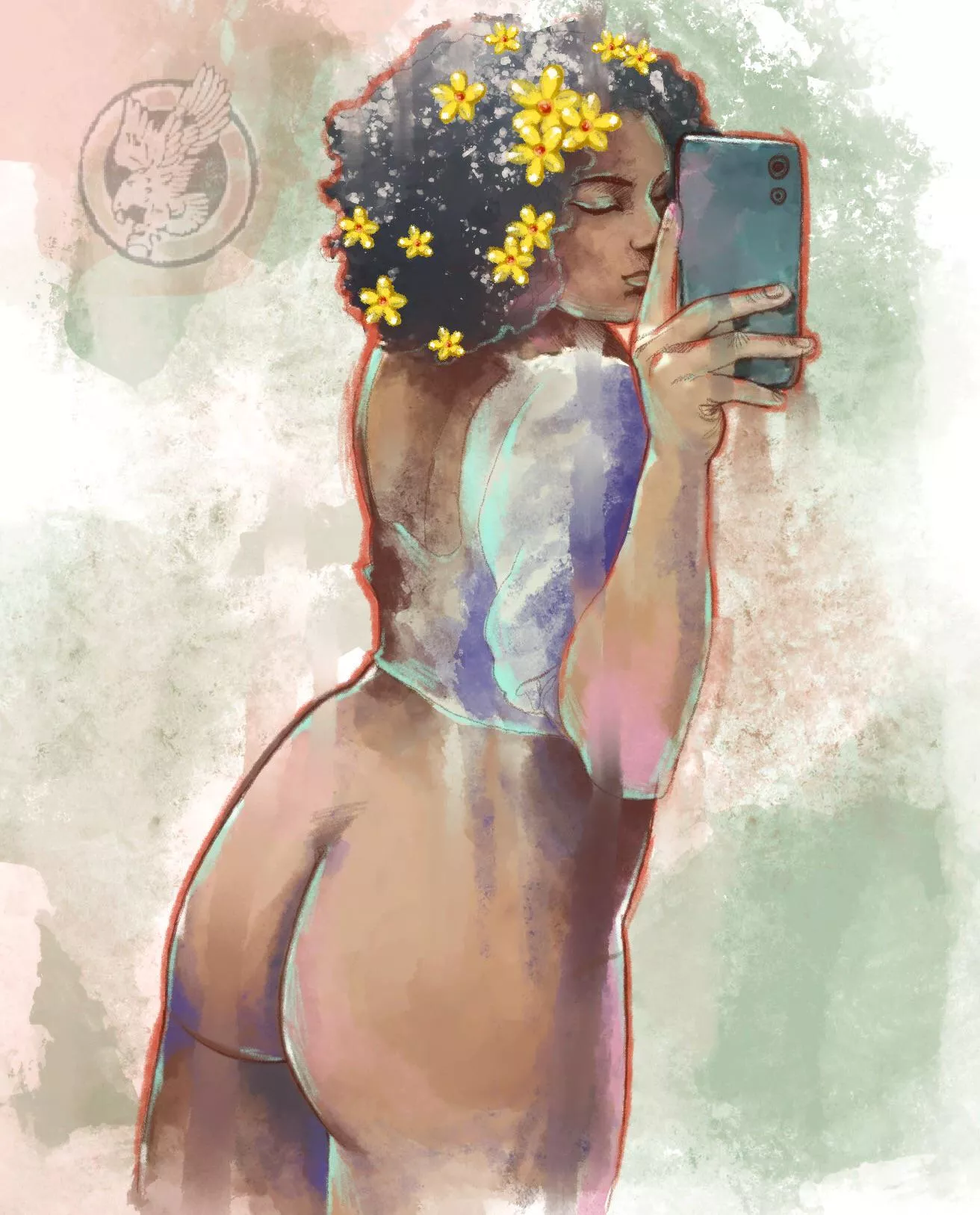 Digital try simulate tradicional