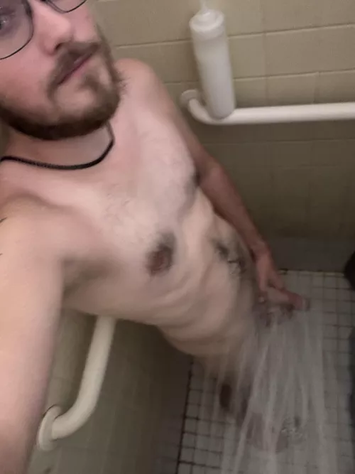 Getting all clean for a night out