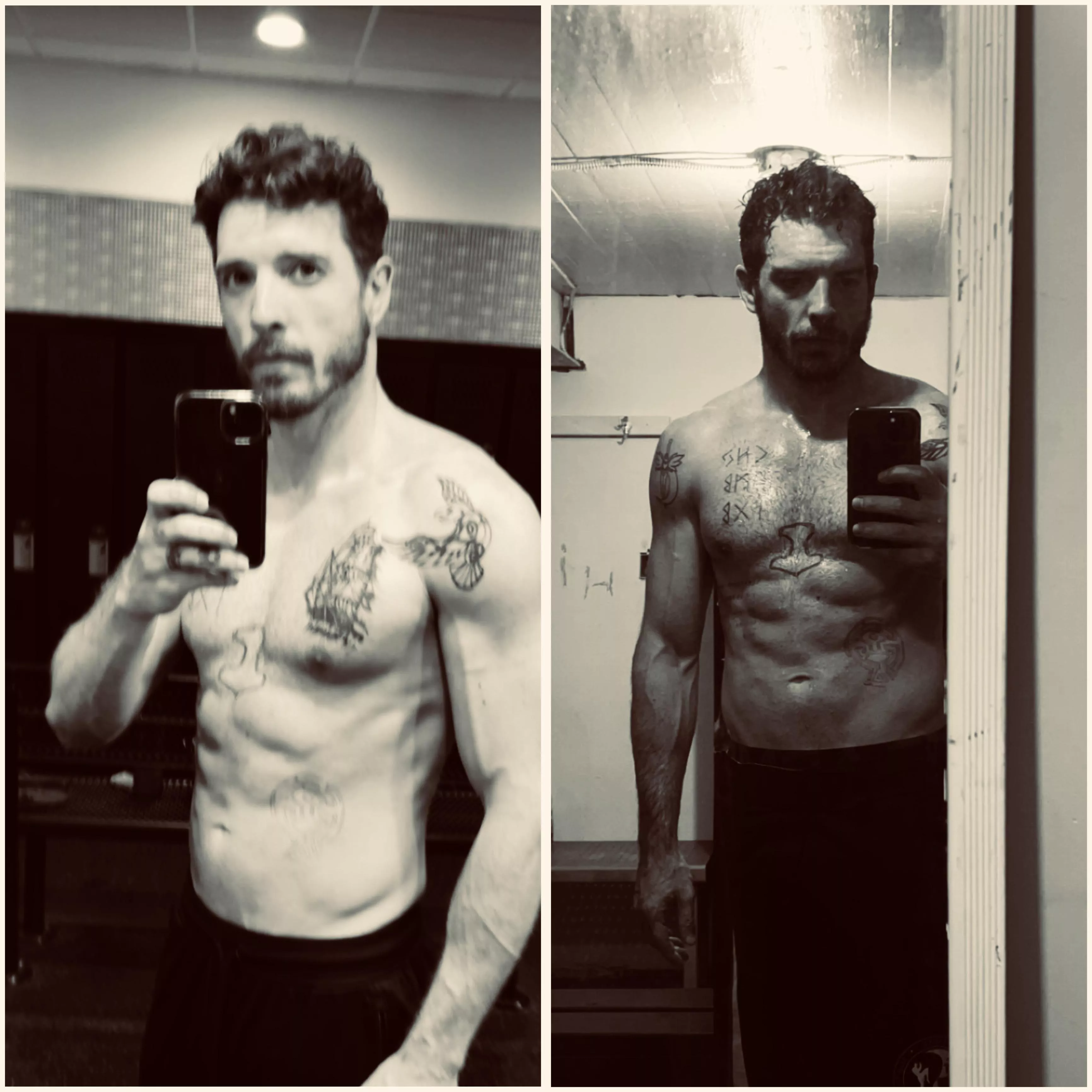 Gym locker room and mma locker room 