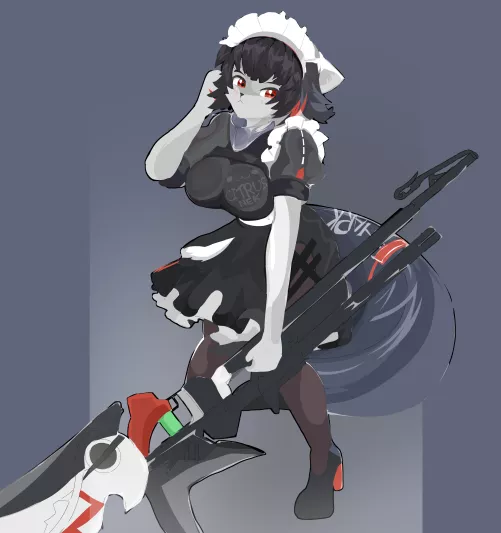 I decided to make Ellen Joe🦈 from ZZZ a furry version