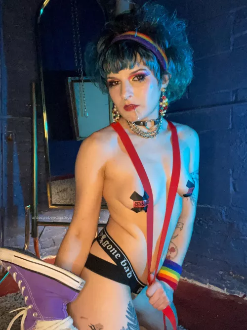 I feel incomplete without my purple chucks 