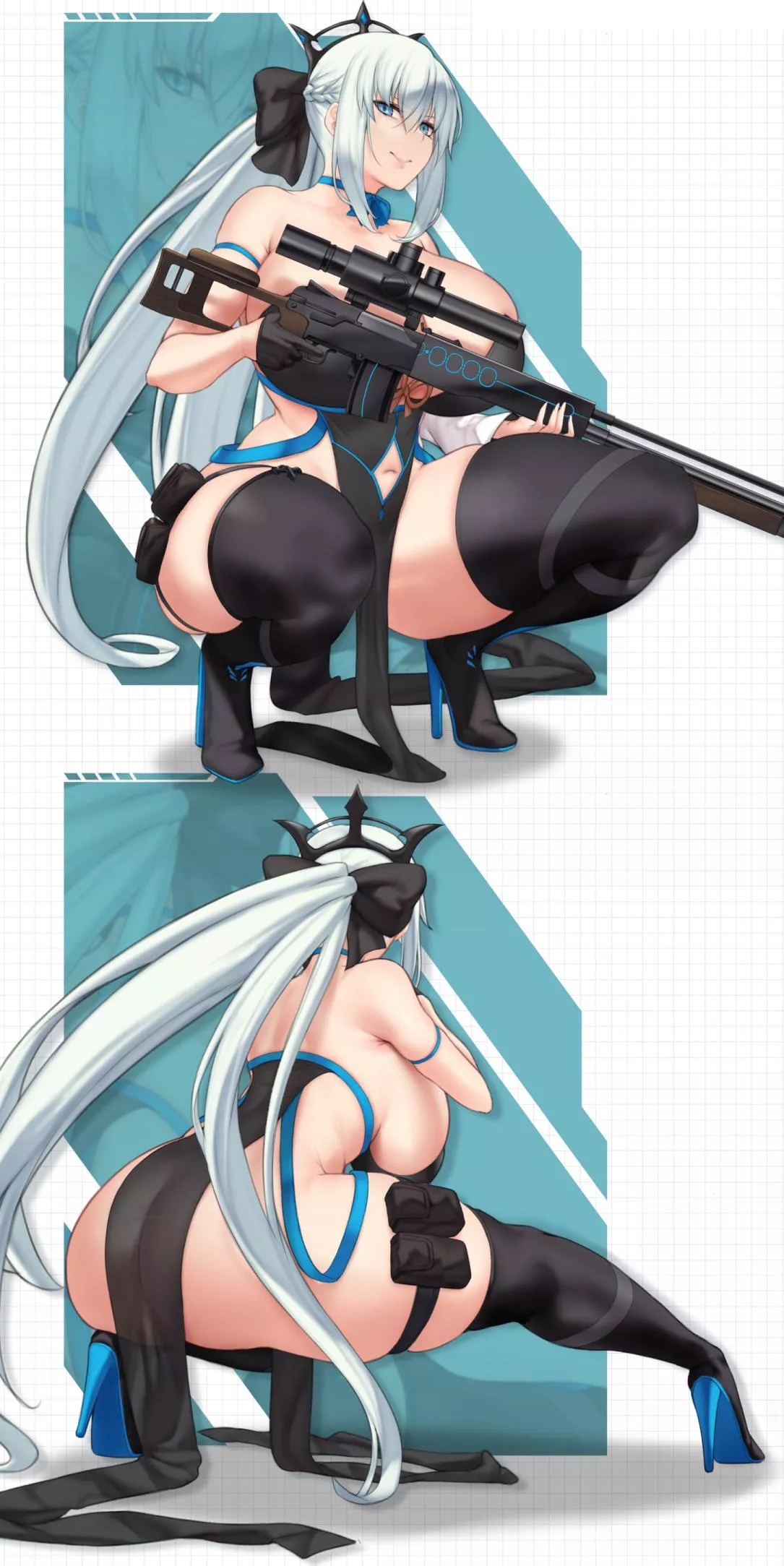 Morgan if she was a playable character in NIKKE