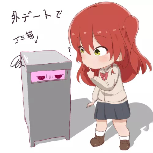 [OC] Bocchi and Kita go outside on a date. [Bocchi the Rock]