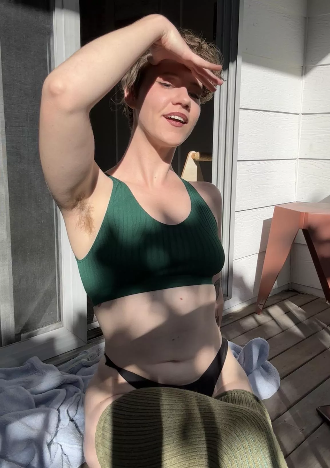 Reconnecting with myself in the sunshine 🥰 