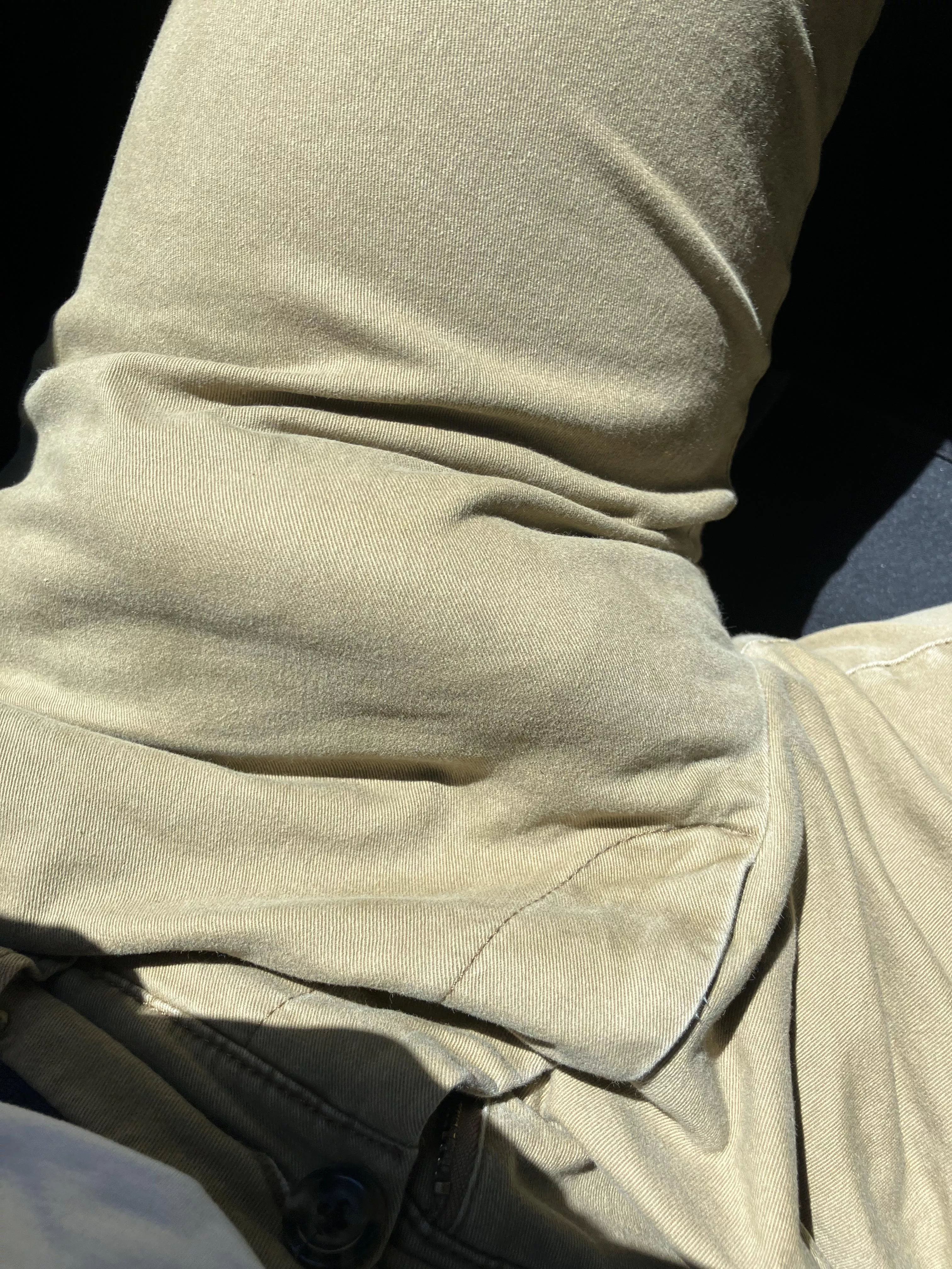 (19) Khakis never suited me