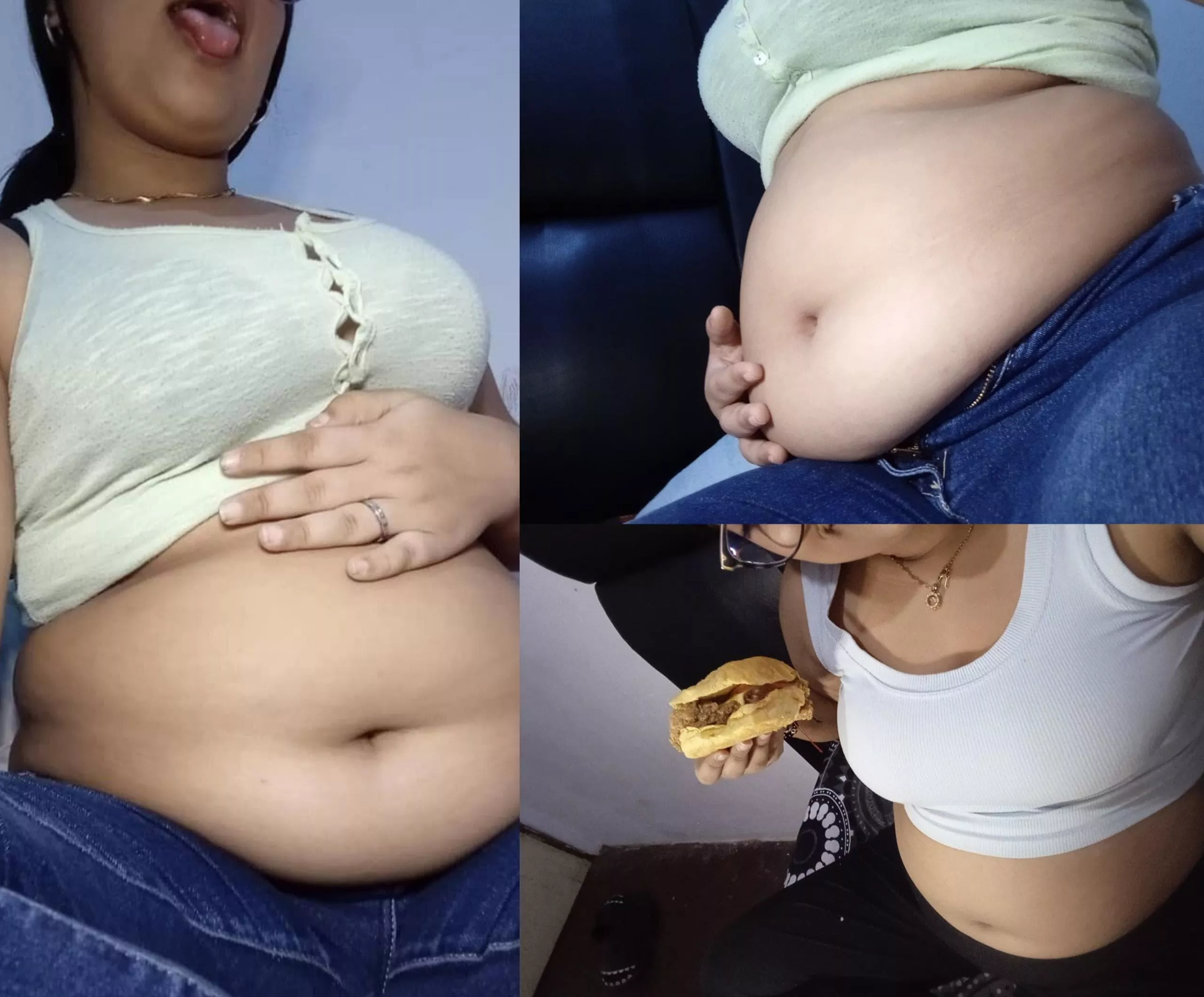 3 months filling me up, I gained 15 pounds, I don't want to stop anymore🫣