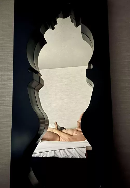 (44) Good place for a hotel mirror