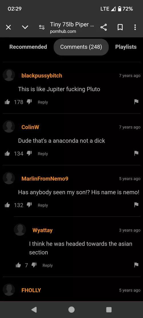 Anyone seen Nemo pass through here?