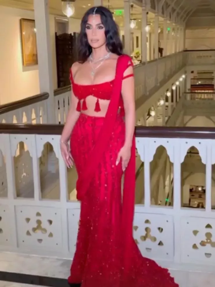 At the ambani wedding