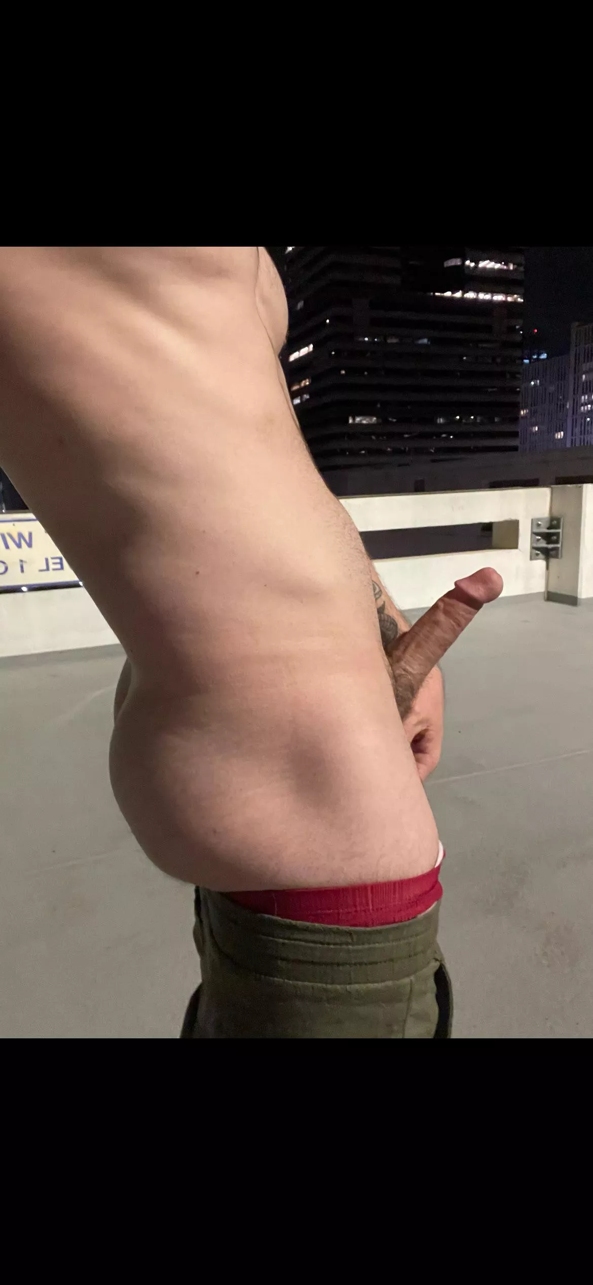 Catch me in the parking garage 😈