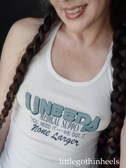 don't own any so I can't wear one