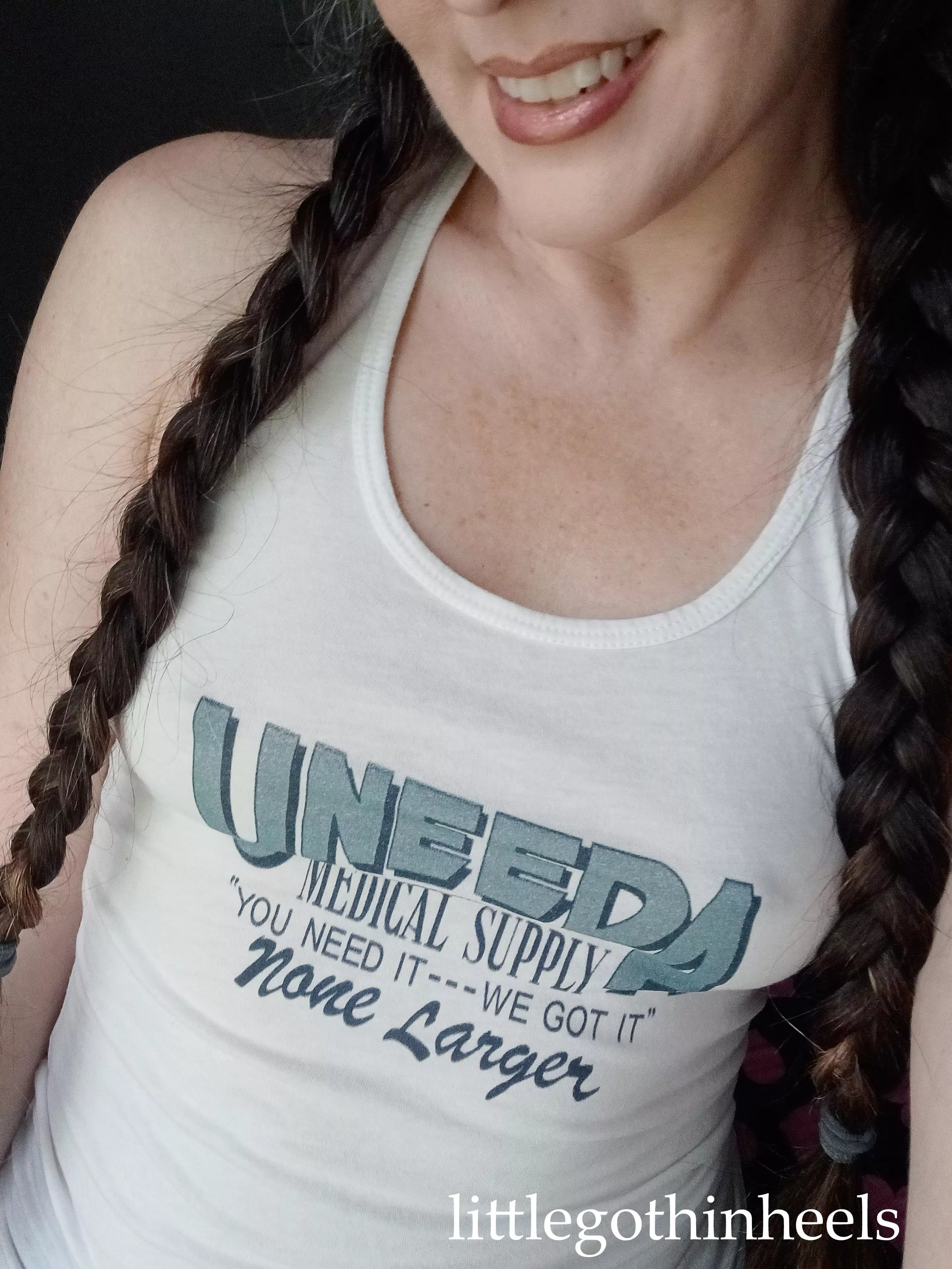 don't own any so I can't wear one