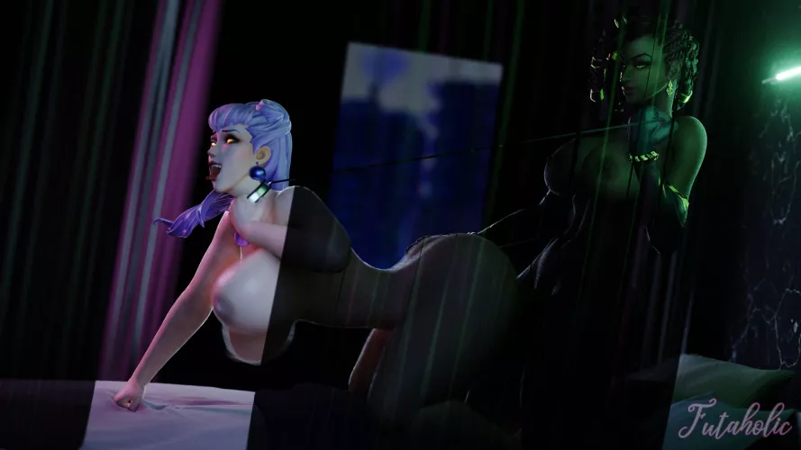 Evelynn x Senna (Futaholic) [League of Legends]