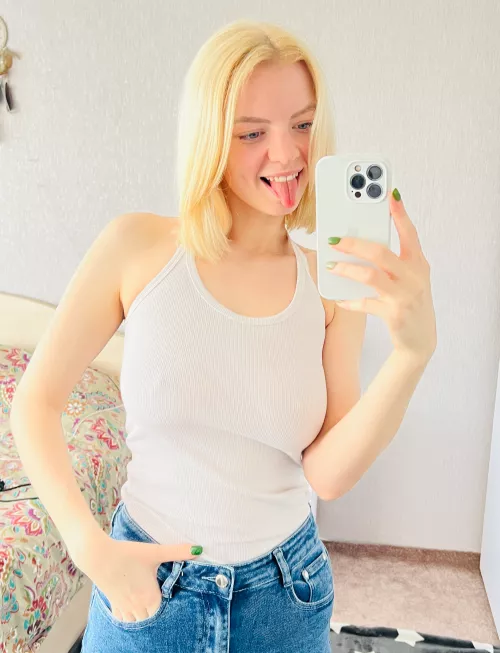 Feeling much better with no bra