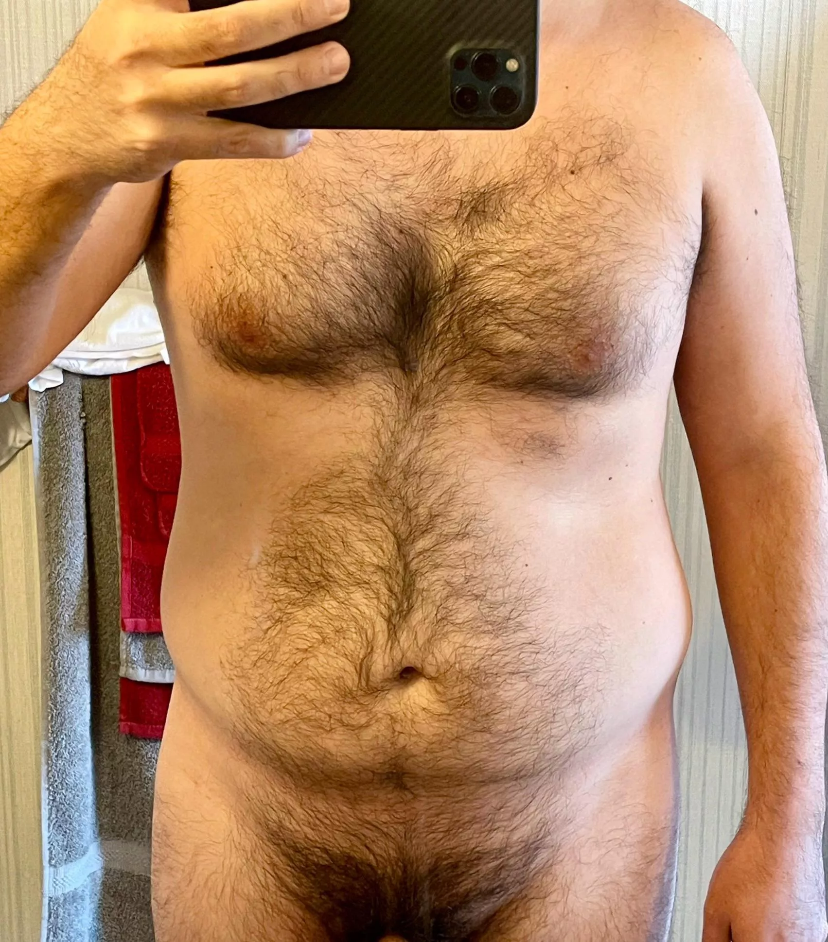 Hairy dad bod