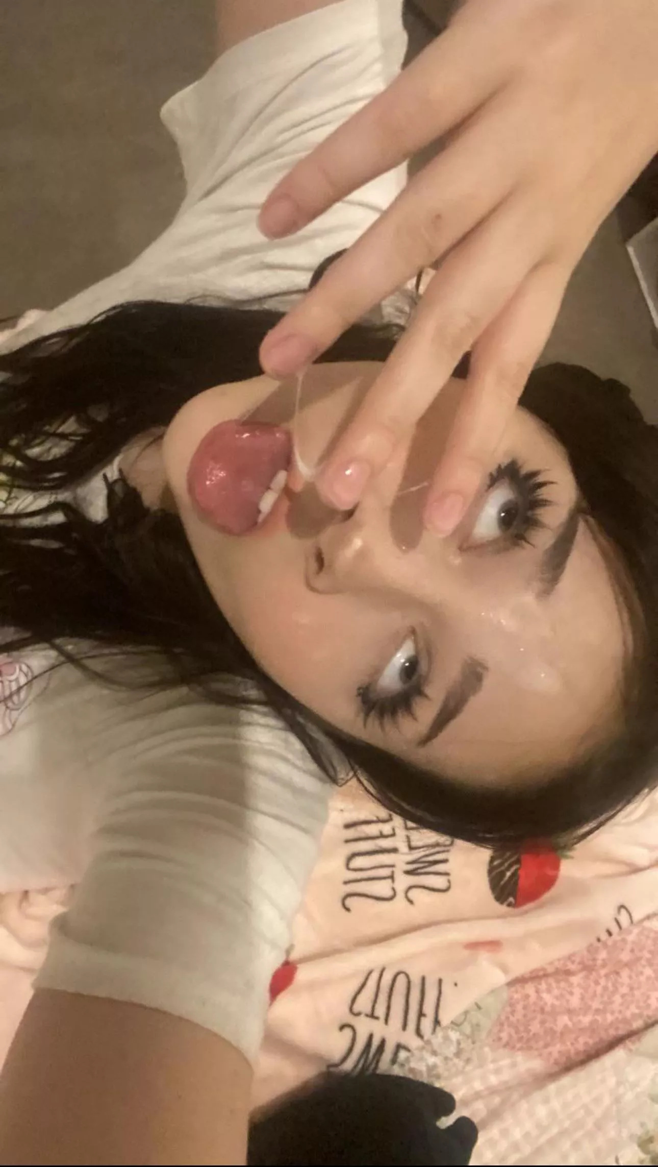 Half Asian girl here! Any day I have cum on my face is a good day….💦