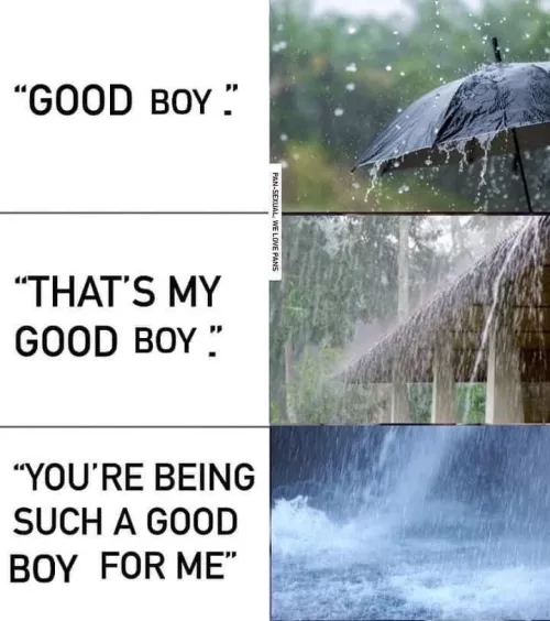 Hearing good boy or good puppy in ASMRs makes me feel so needy immediately