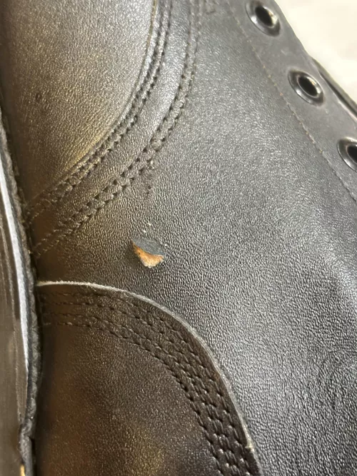 How can I repair this cut to my boot