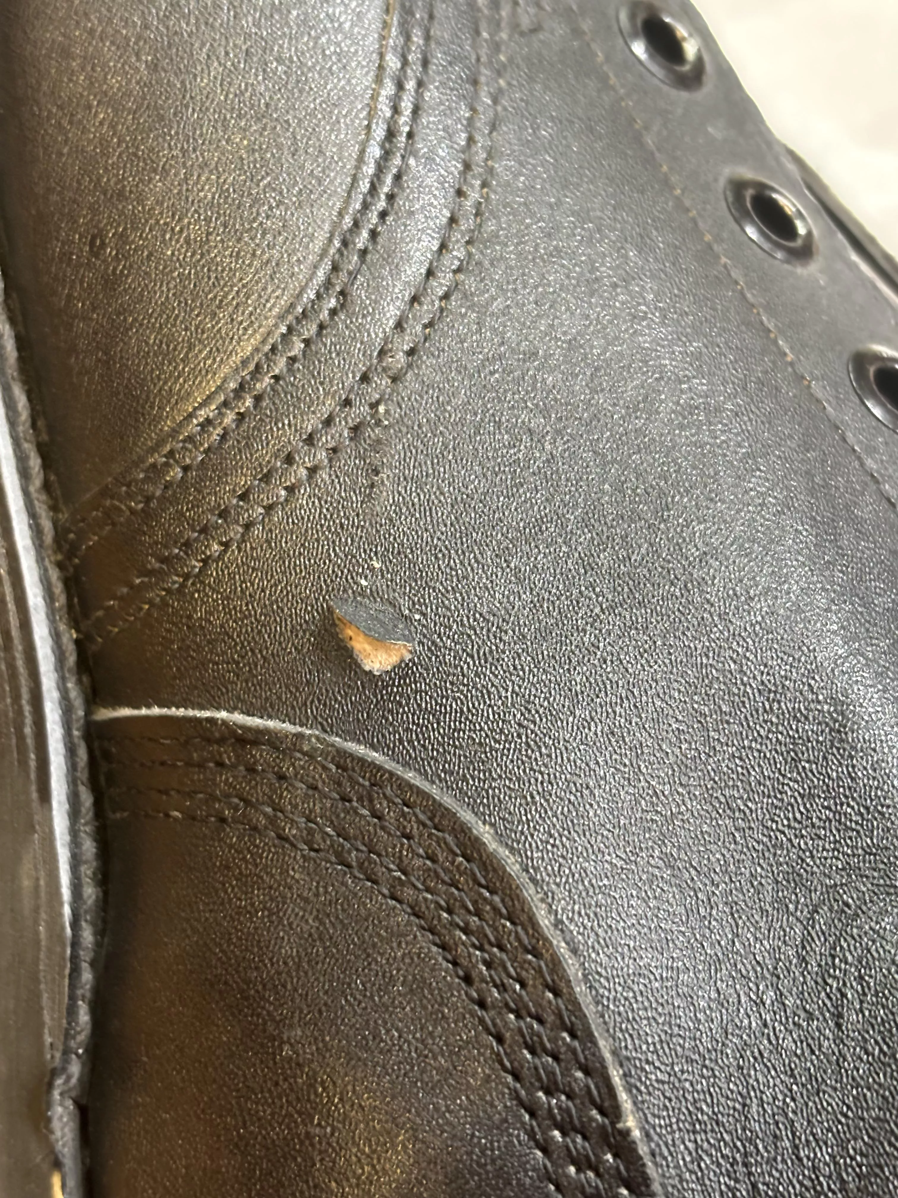 How can I repair this cut to my boot