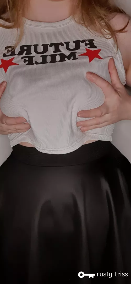 I love feeling them sticking out