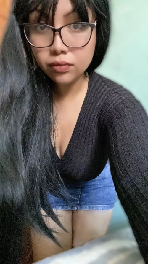 I want you to jerk off and stain my glasses