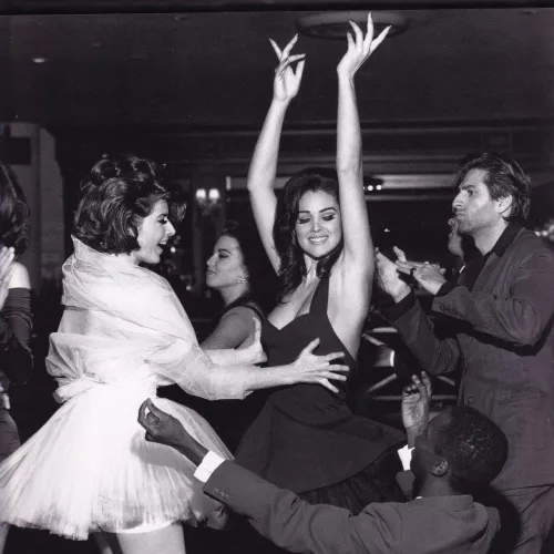 Isabella Rossellini and Monica Bellucci