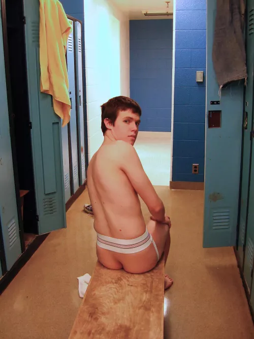 Jockstrap at the gym.  