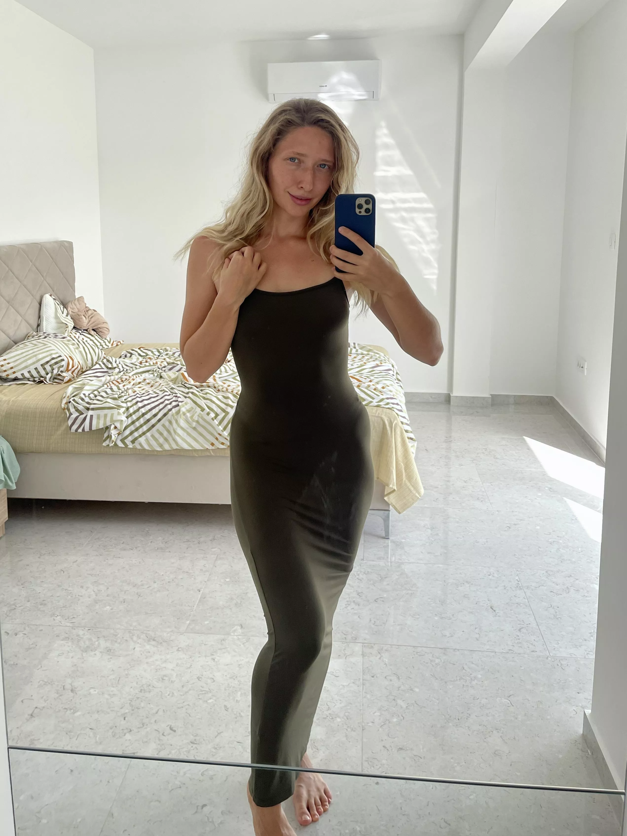 My best green tight dress