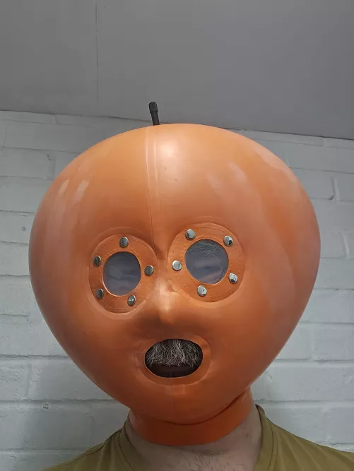 New inflatable rubber hood!
