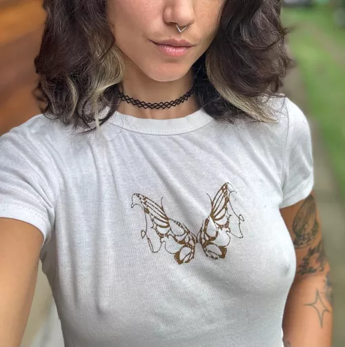 no need for bra 😇