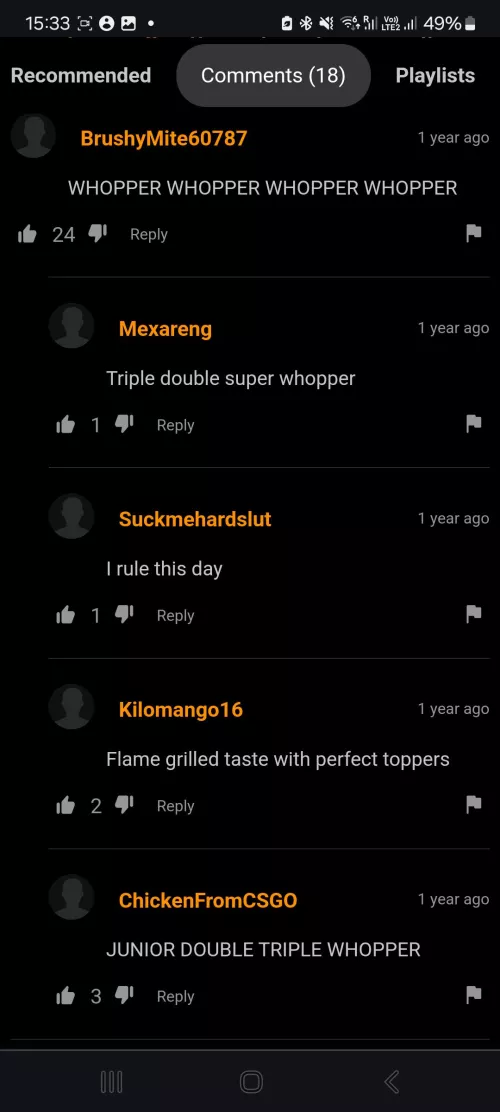 Post nut clarity at its best