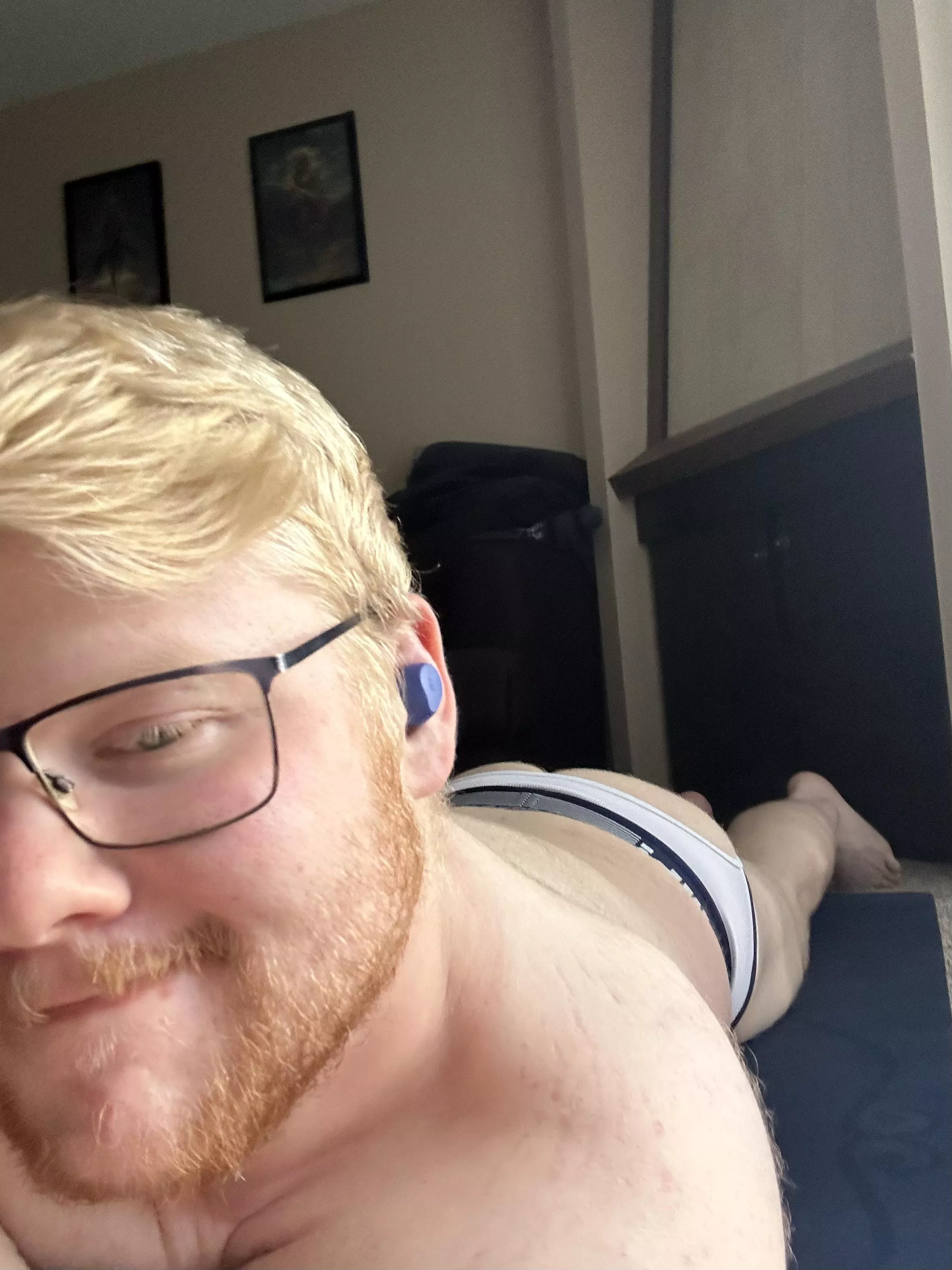 Stretching after work